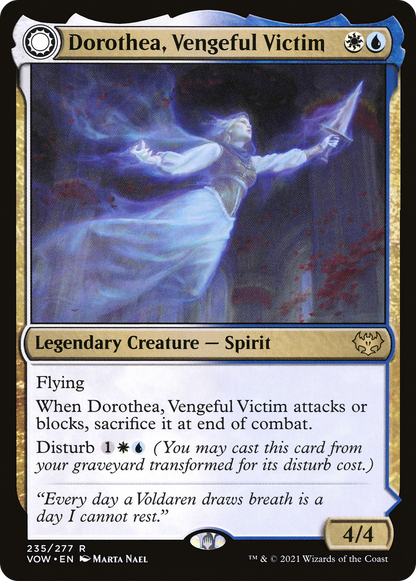 Dorothea, Vengeful Victim // Dorothea's Retribution (235) - Innistrad: Crimson Vow
