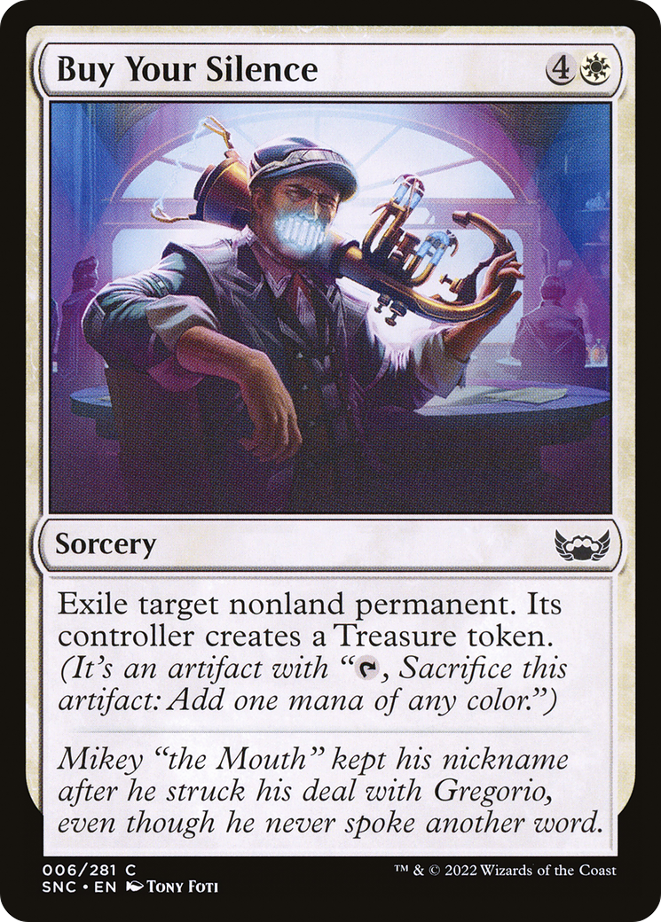 Buy Your Silence [Streets of New Capenna] Foil