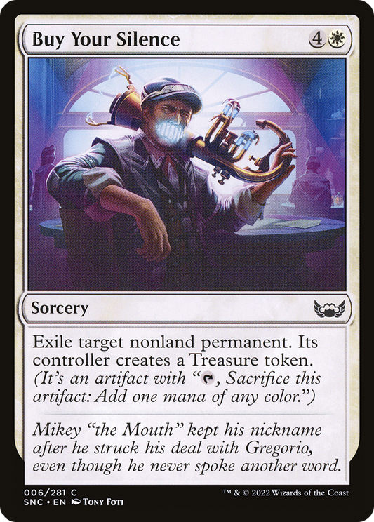 Buy Your Silence [Streets of New Capenna] Foil