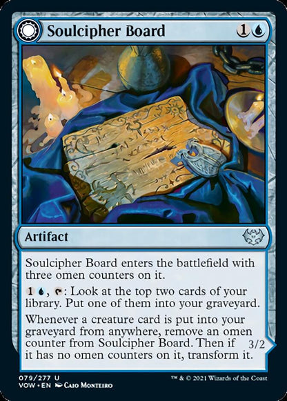 Soulcipher Board // Cipherbound Spirit (079) Foil - Innistrad: Crimson Vow