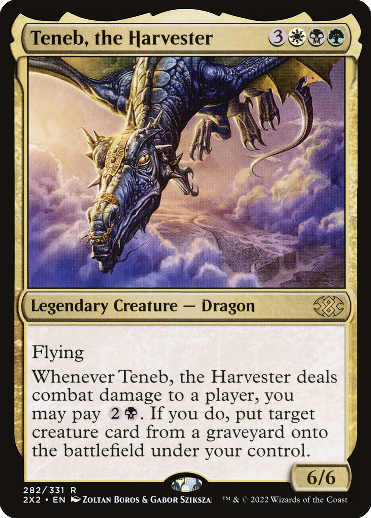 Teneb, the Harvester (282) Foil - Double Masters 2022