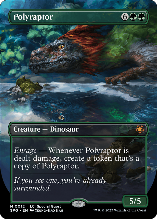 Polyraptor (Borderless) (012) Foil - Special Guests