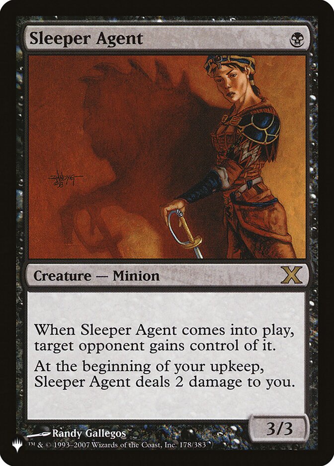 Sleeper Agent [The List] | Silver Goblin