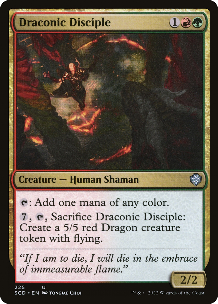 Draconic Disciple (225) - Starter Commander Decks