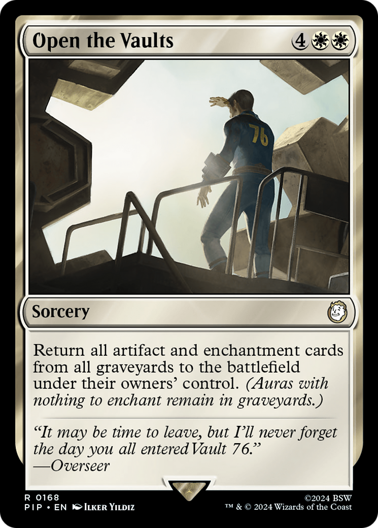 Open the Vaults (168) Foil - Fallout