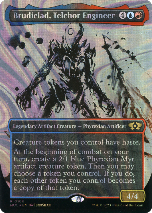 Brudiclad, Telchor Engineer (Showcase) (166) Foil - Multiverse Legends