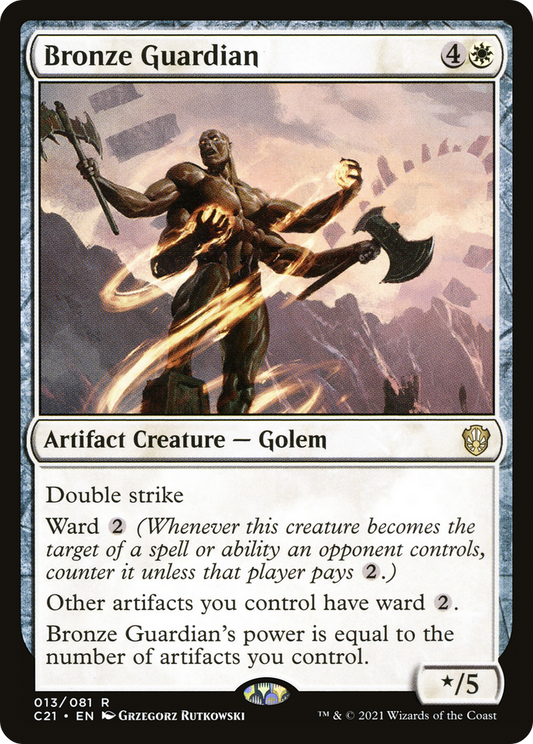 Bronze Guardian (013) - Commander 2021