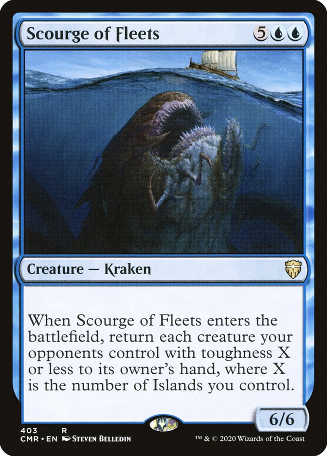 Scourge of Fleets [Commander Legends] | Silver Goblin