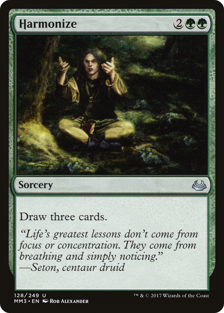 Harmonize (128) Foil - Modern Masters 2017