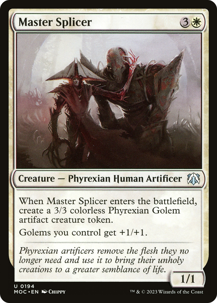 Master Splicer [March of the Machine Commander] | Silver Goblin