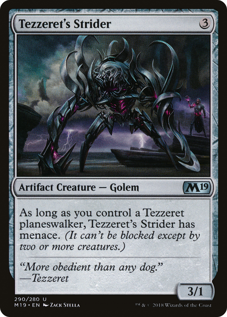 Tezzeret's Strider (290) - Core Set 2019