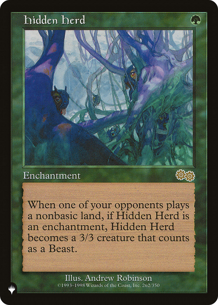 Hidden Herd (Retro) (USG-262) - The List
