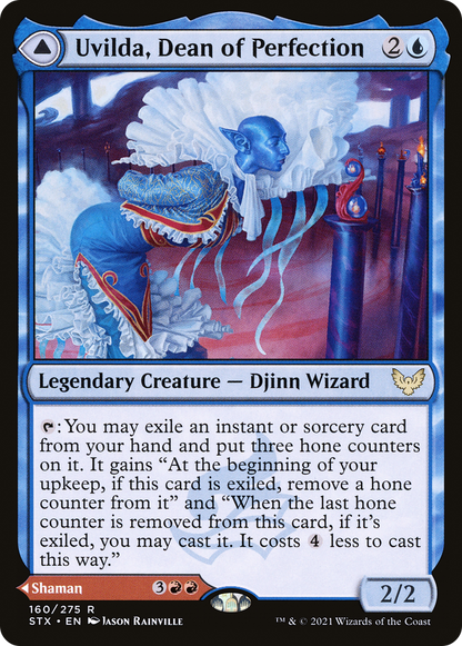 Uvilda, Dean of Perfection // Nassari, Dean of Expression (160) - Strixhaven: School of Mages