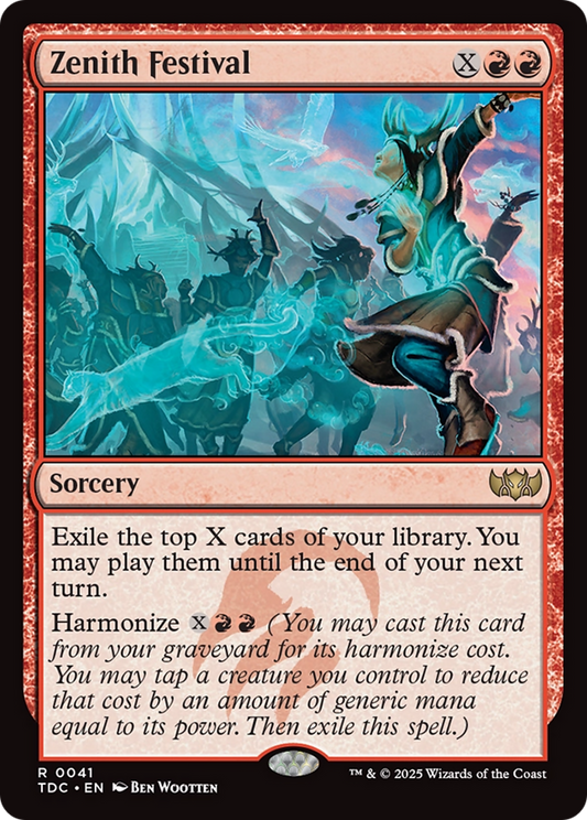 Zenith Festival (041) - Commander: Tarkir: Dragonstorm