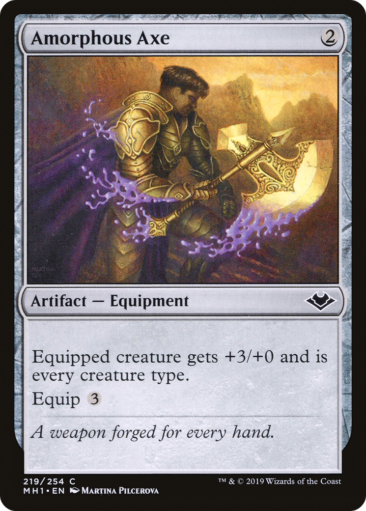 Amorphous Axe [Modern Horizons] | Silver Goblin