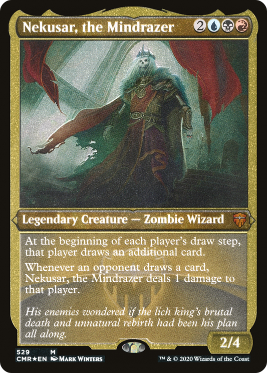 Nekusar, the Mindrazer (529) Foil - Commander Legends