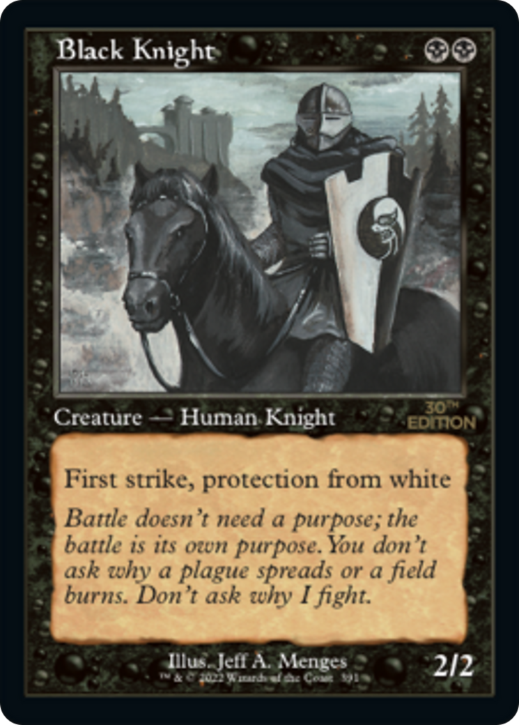 Black Knight (Retro) (391) - 30th Anniversary Edition