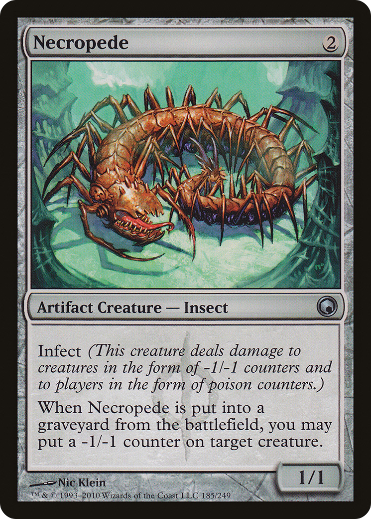 Necropede [Scars of Mirrodin] | Silver Goblin