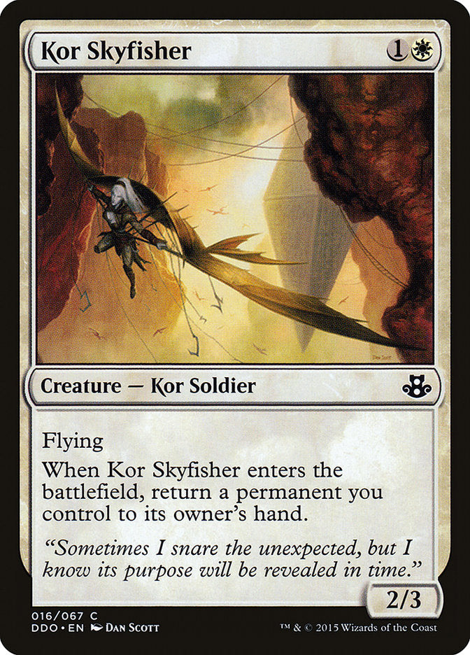 Kor Skyfisher [Duel Decks: Elspeth vs. Kiora] | Silver Goblin