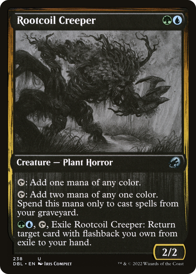 Rootcoil Creeper (238) Foil - Innistrad: Double Feature