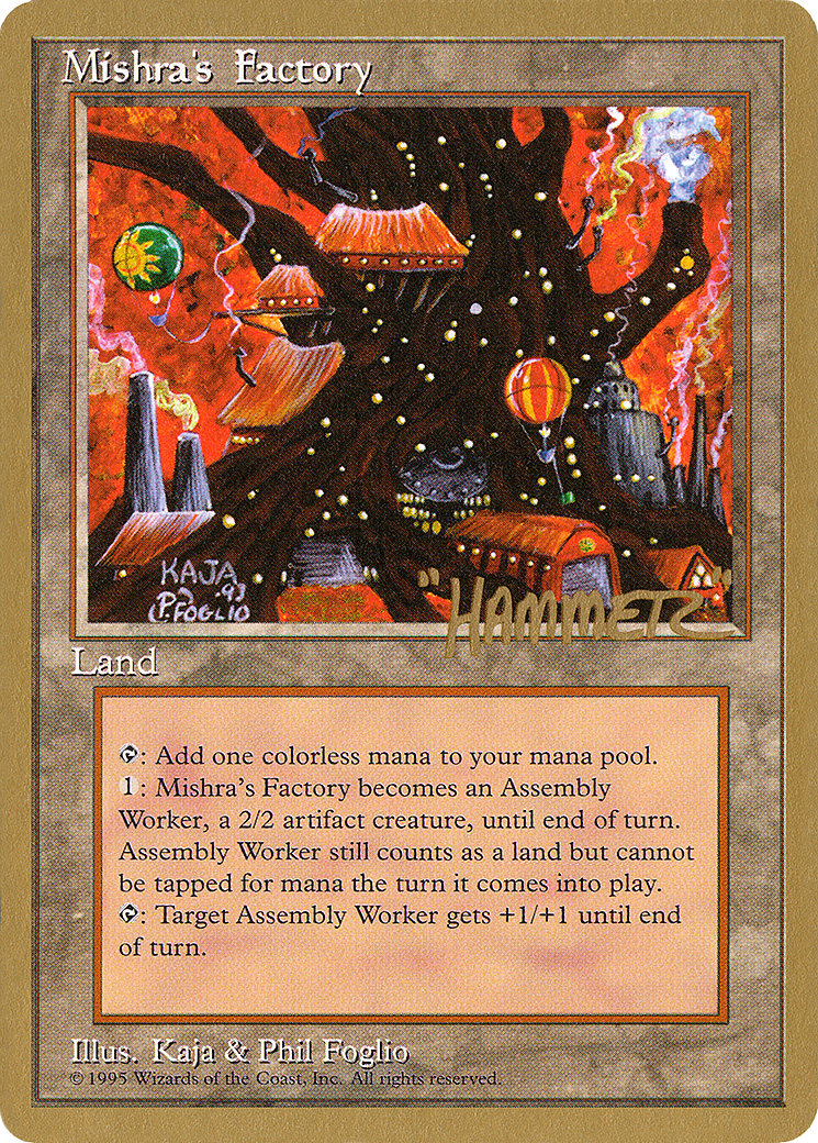 Mishra's Factory (shr361) - Pro Tour Collector Set