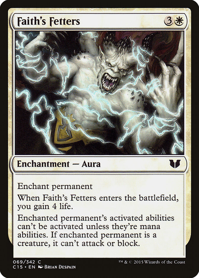 Faith's Fetters [Commander 2015] | Silver Goblin