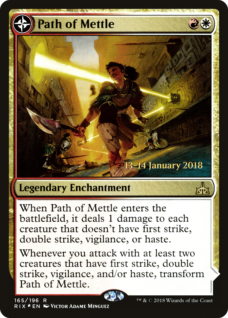 Path of Mettle (165) Foil - Rivals of Ixalan Promos