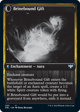 Brine Comber // Brinebound Gift (500) Foil - Innistrad: Double Feature