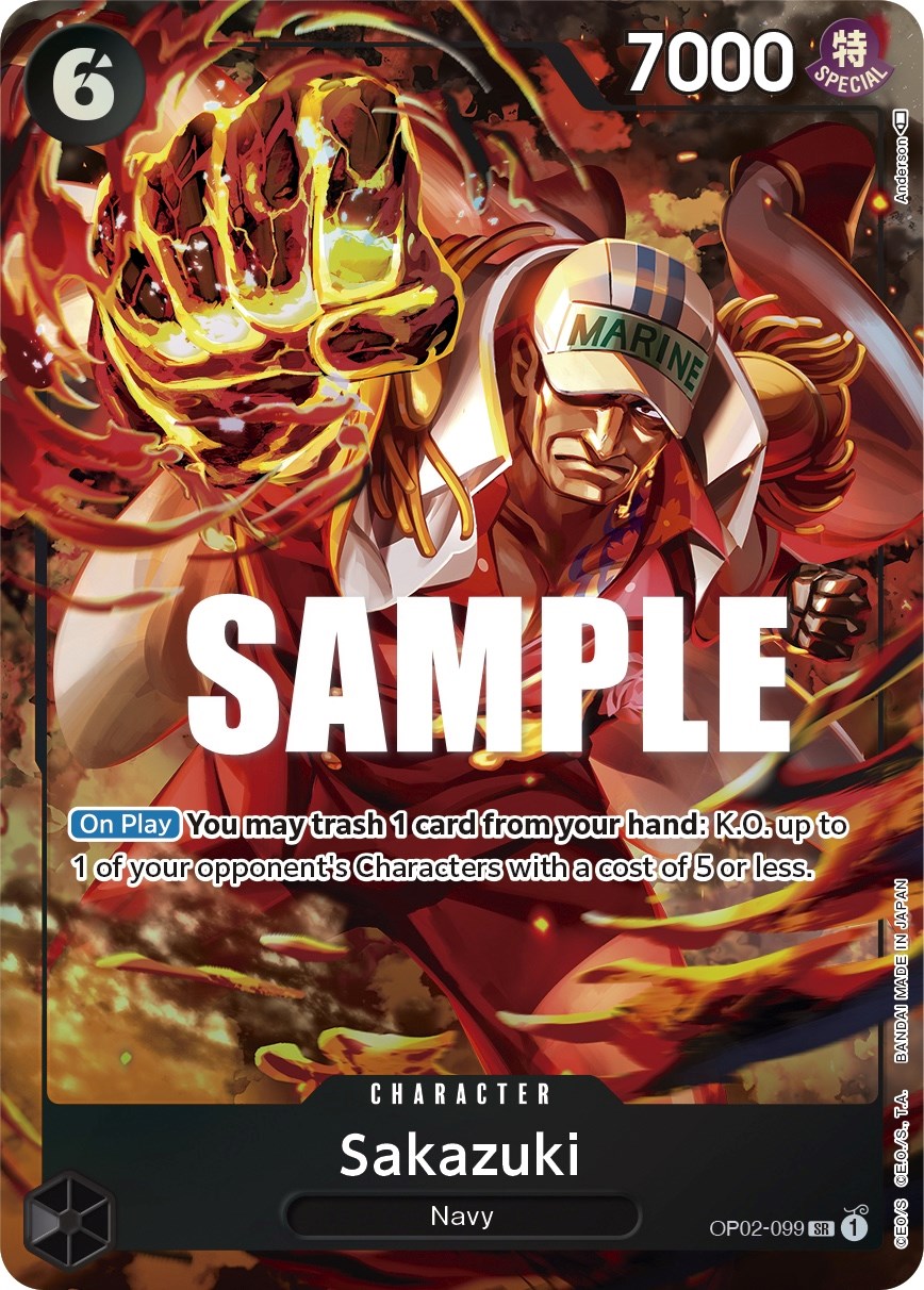 Sakazuki (Alternate Art) [Paramount War] | Silver Goblin