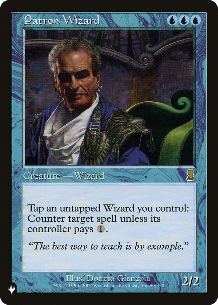 Patron Wizard (Retro) (ODY-89) - The List