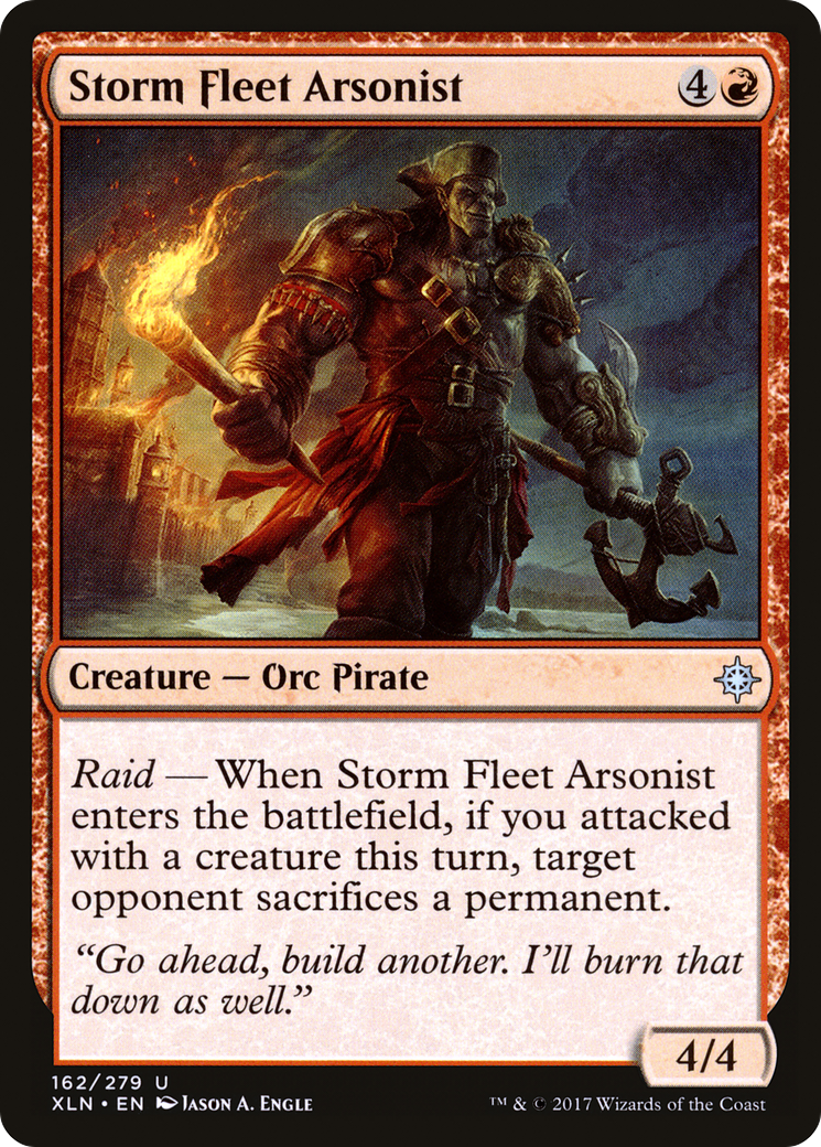 Storm Fleet Arsonist (162) - Ixalan