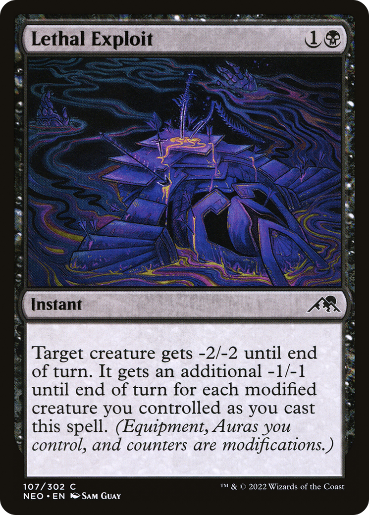 Lethal Exploit (107) - Kamigawa: Neon Dynasty