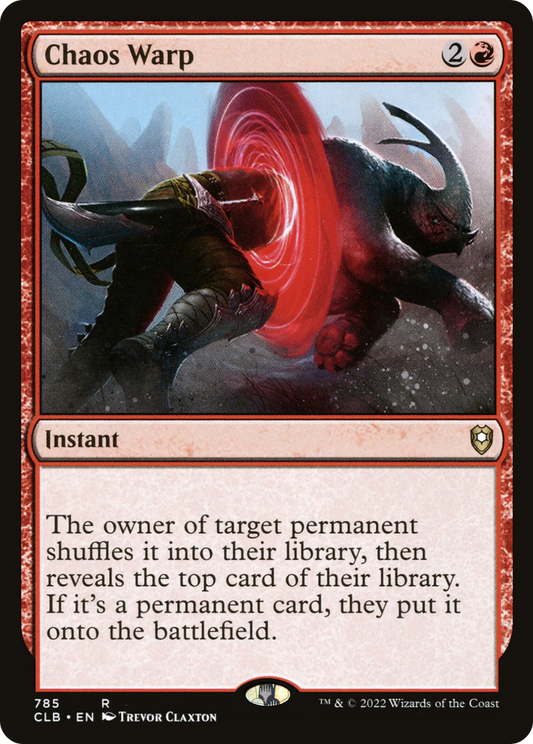 Chaos Warp (785) - Commander Legends: Battle for Baldur's Gate