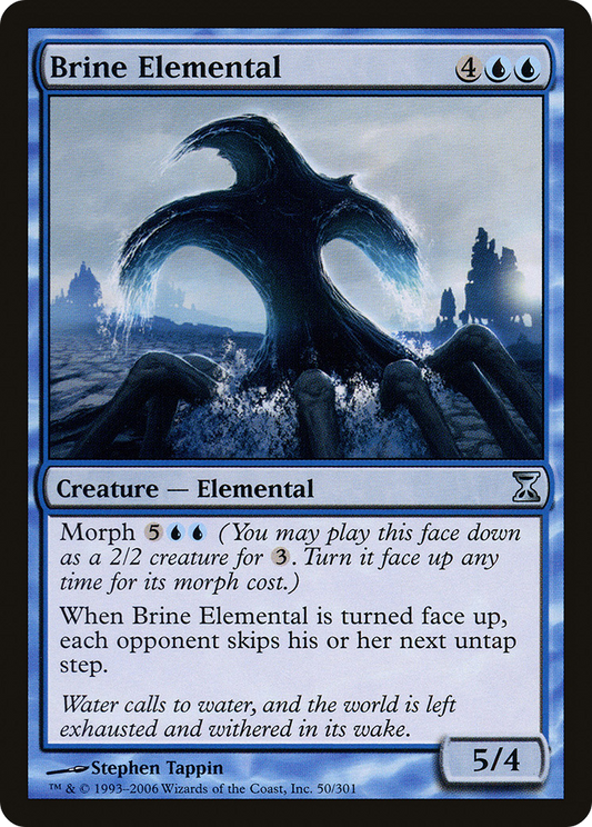 Brine Elemental (050) - Time Spiral