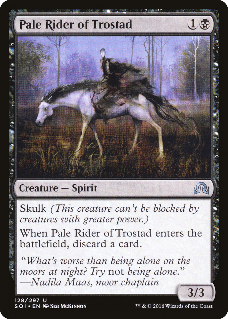 Pale Rider of Trostad (128) - Shadows over Innistrad