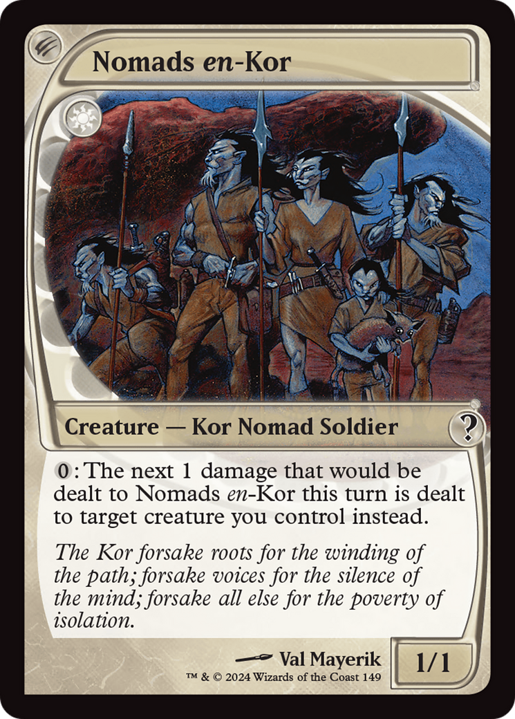 Nomads en-Kor (Future Sight) [Mystery Booster 2] | Silver Goblin