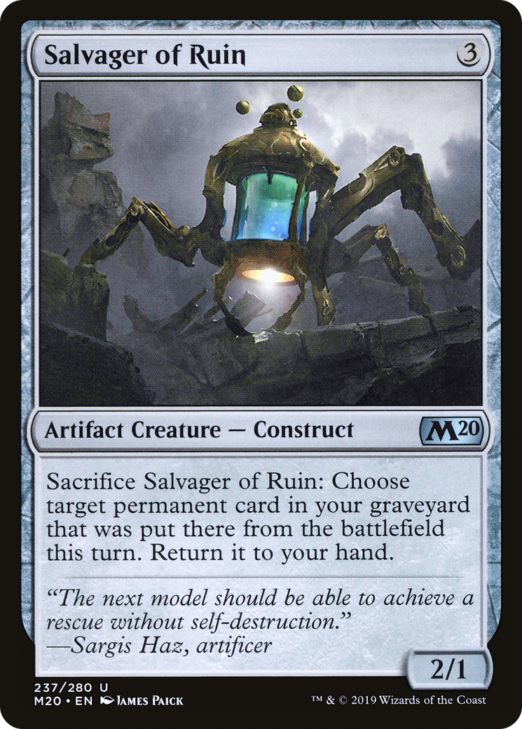 Salvager of Ruin (237) - Core Set 2020