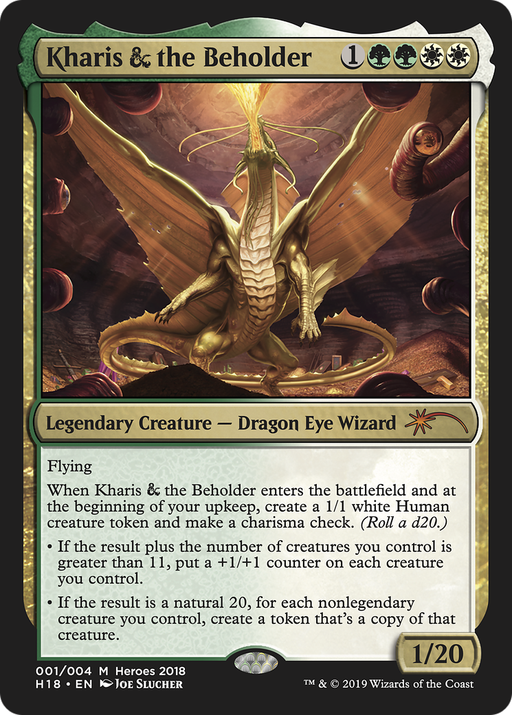 Kharis & The Beholder (001) - 2018 Heroes of the Realm