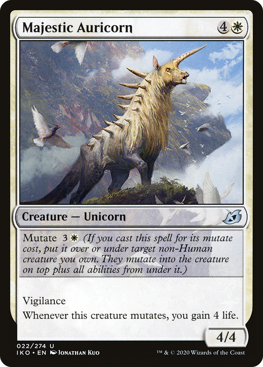 Majestic Auricorn (022) - Ikoria: Lair of Behemoths