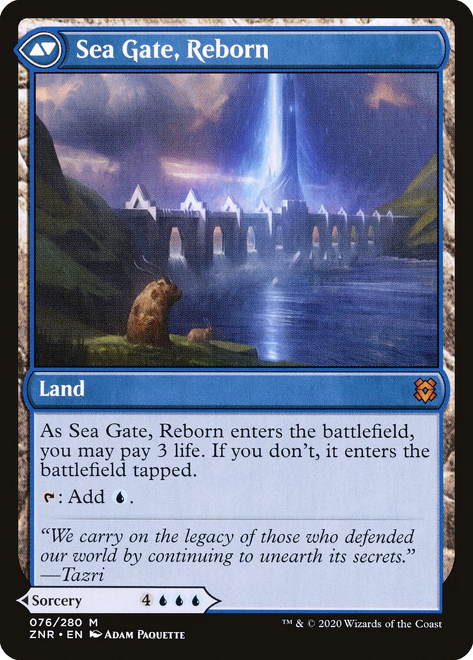 Sea Gate Restoration (076) - Zendikar Rising