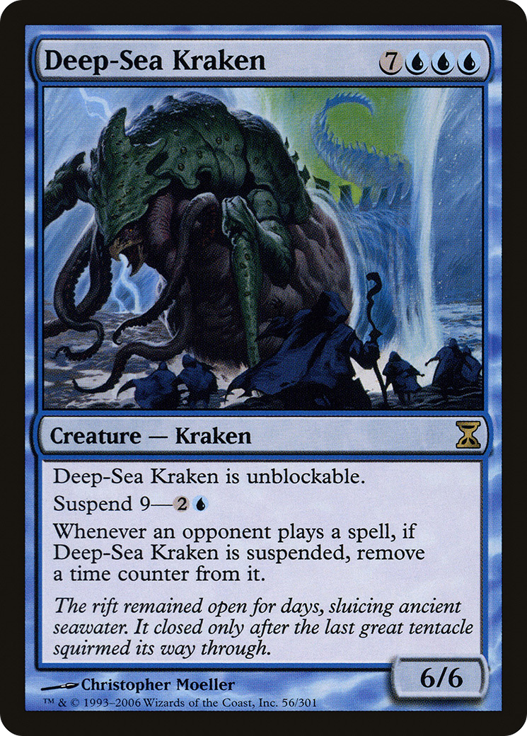 Deep-Sea Kraken (056) Foil - Time Spiral