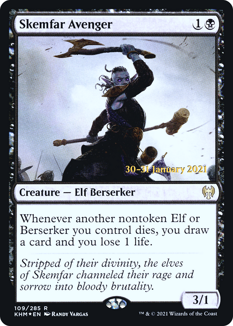 Skemfar Avenger (109s) Foil - Kaldheim Promos