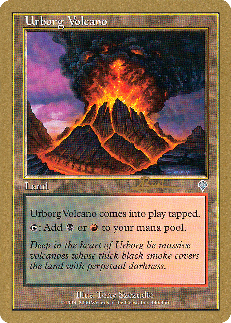 Urborg Volcano - 2001 Antoine Ruel (INV) (Retro) - World Championship Decks 2001