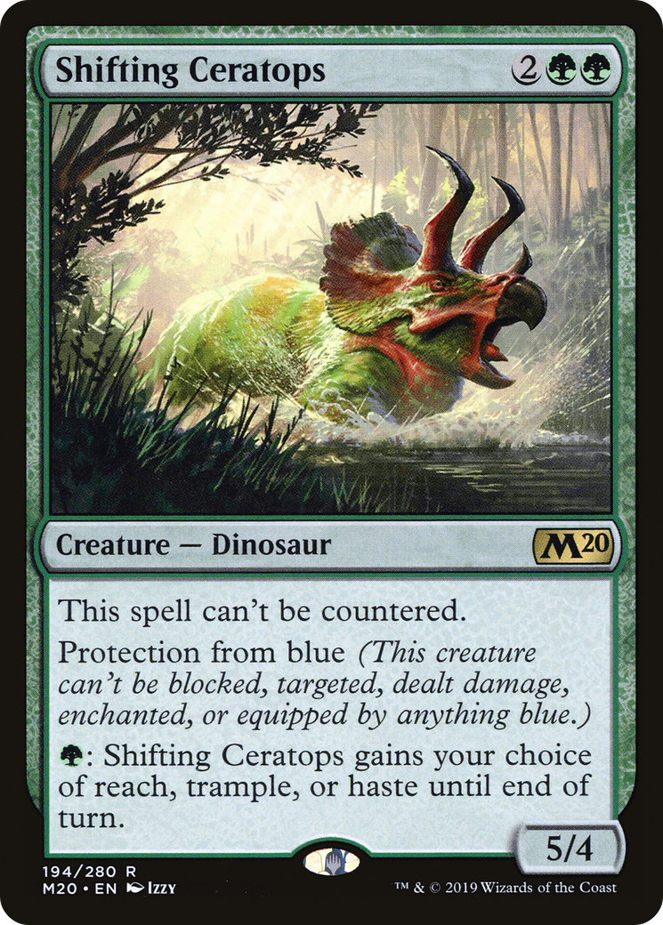 Shifting Ceratops (194) - Core Set 2020