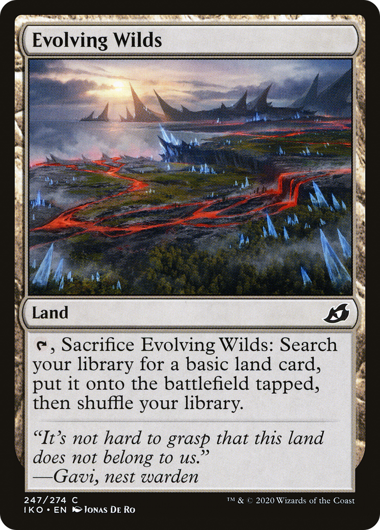 Evolving Wilds (247) Foil - Ikoria: Lair of Behemoths
