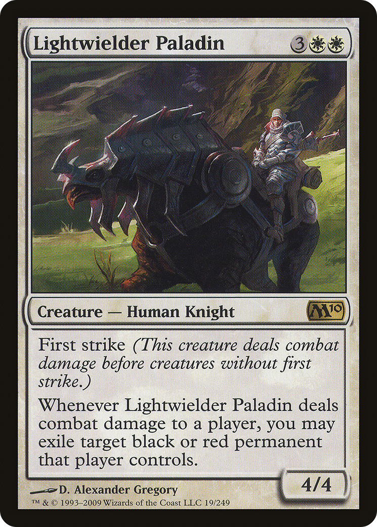 Lightwielder Paladin (019) Foil - Magic 2010