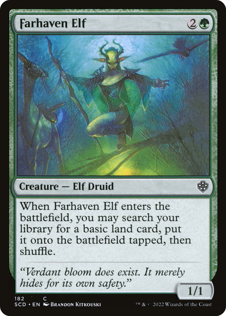Farhaven Elf (182) - Starter Commander Decks