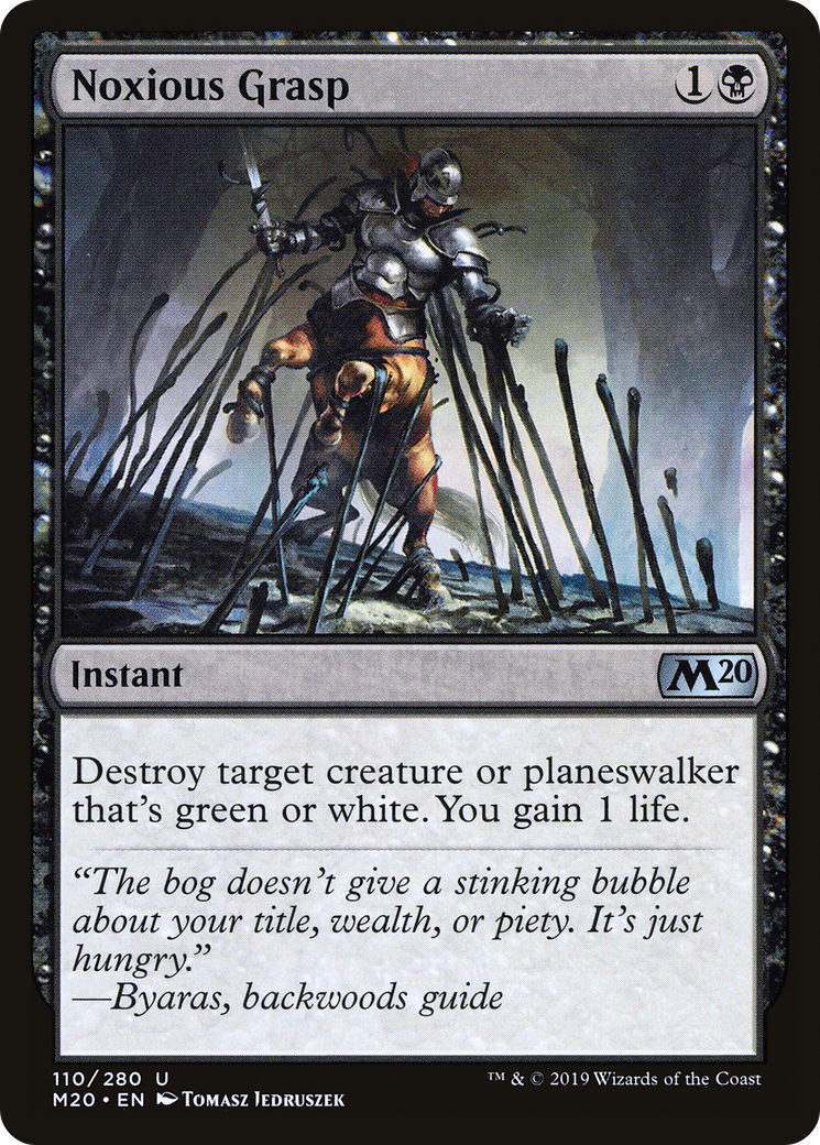 Noxious Grasp (110) Foil - Core Set 2020