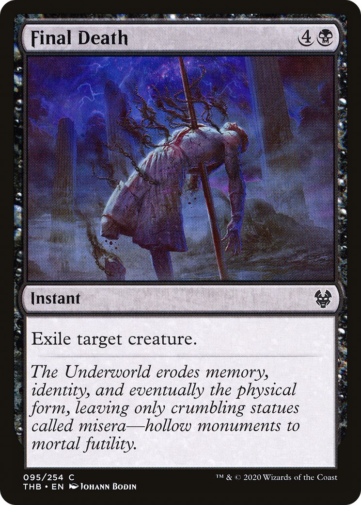 Final Death (095) Foil - Theros Beyond Death