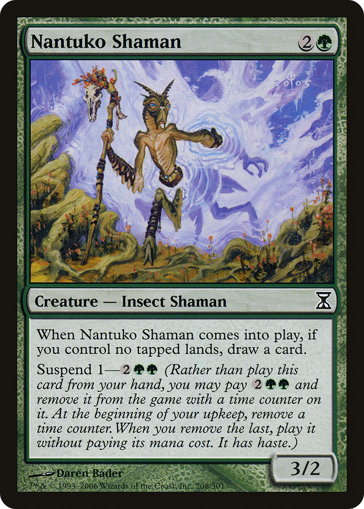 Nantuko Shaman (208) Foil - Time Spiral
